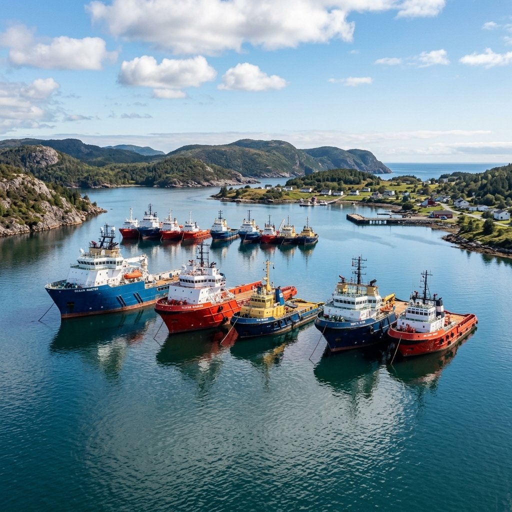 Vessels anchored safely